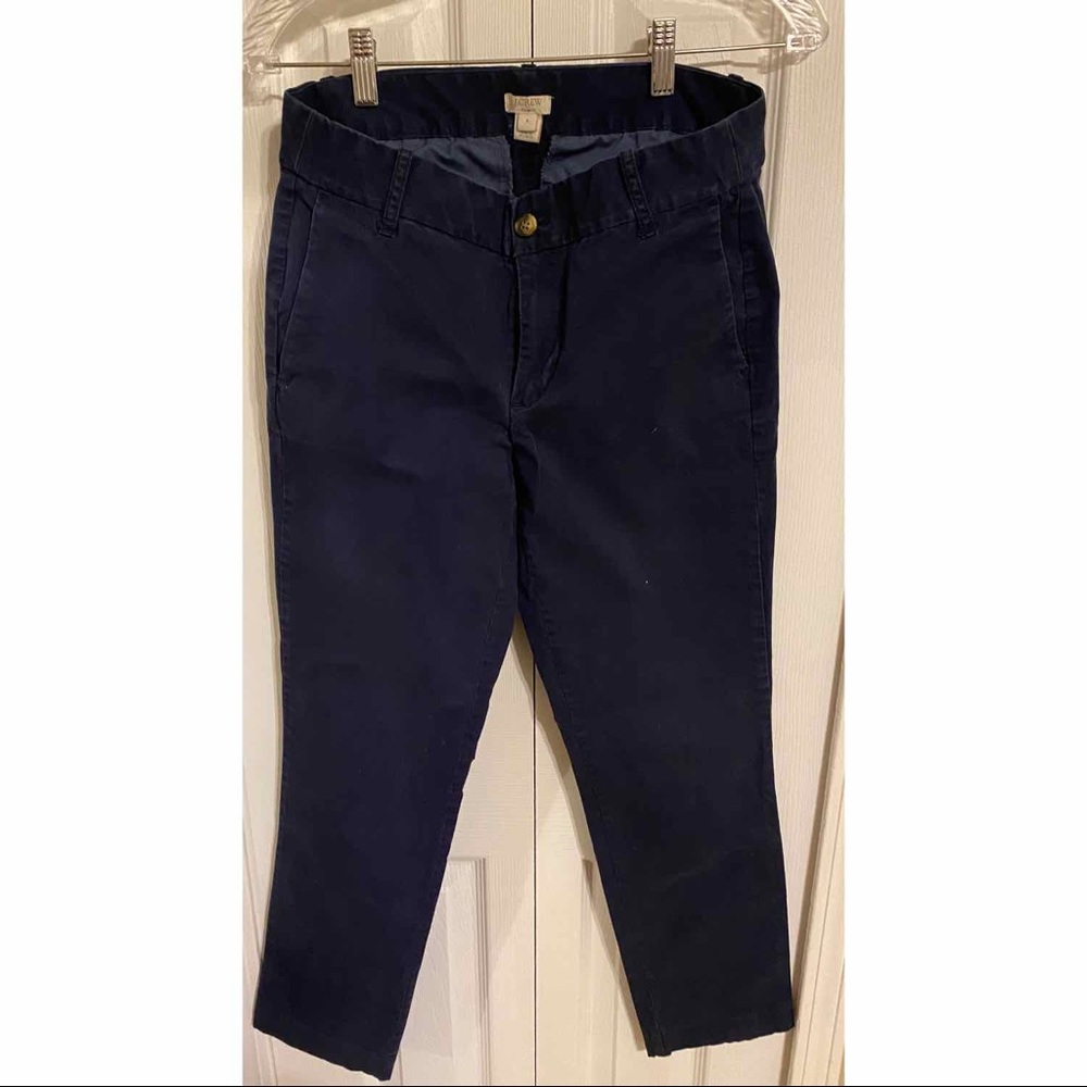 Navy J crew pants